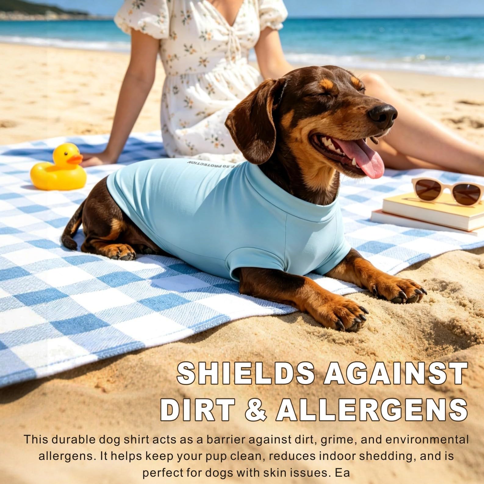Camisa Perro protección UV 2Pack, Camiseta Ligera Perro Chaleco enfriamiento Secado rápido Ropa Verano Mascotas Confort Perros Camisas Sol para Perros pequeños y medianos Gatos Grandes