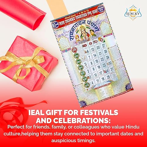 Miniatura 5 de LUXCKY Calendario de pared mensual 2024-2025 perfecto para organizar en casa, escuela y oficina (Lala)