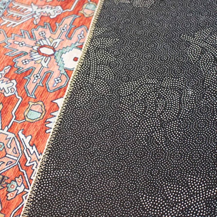 Amazon｜ラグ ラグマット 楕円形 おしゃれ 北欧 ヴィンテージ 西海岸