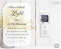 Vista 6 de Dexsa Luz nocturna LED de encendido y apagado automático, automática y segura, ilumina y añade el toque perfecto a cualquier habitación Deja que