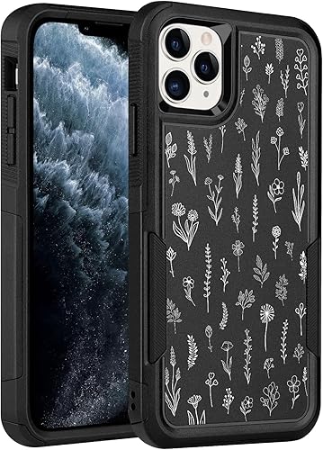 Miniatura 87 de Diseñada para iPhone 12/12 Pro, funda protectora delgada y ligera, de 6.1 pulgadas, para mujeres y niñas, bonito patrón de leopardo y guepardo
