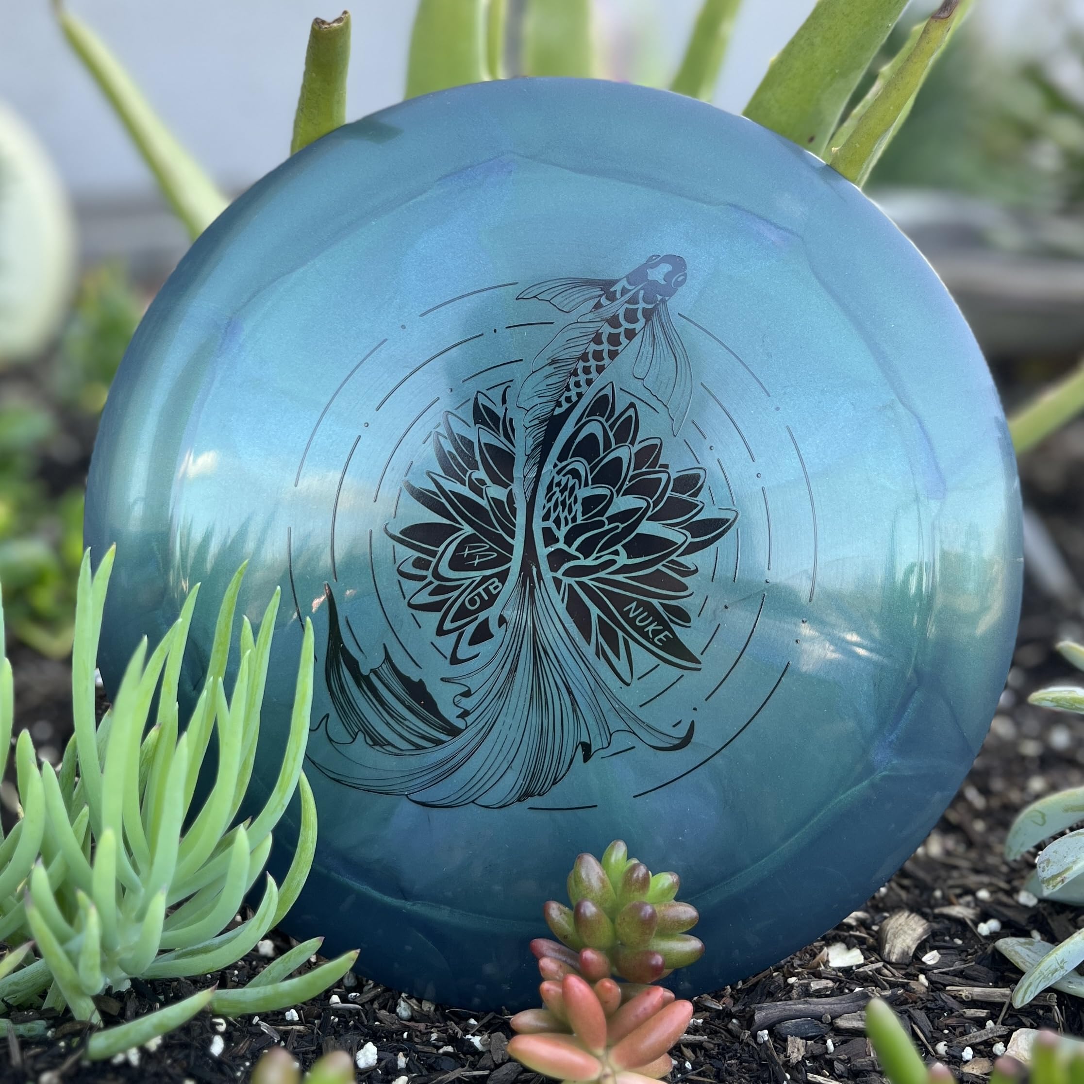OTB Paige Pierce Tour Series Swirl Discraft Nuke | Special Edition Swirl Experimental Blend Disc Golf Disc | Overstable Discraft Disc Golf Driver | Special Run by Only The Best Discs | Farben können