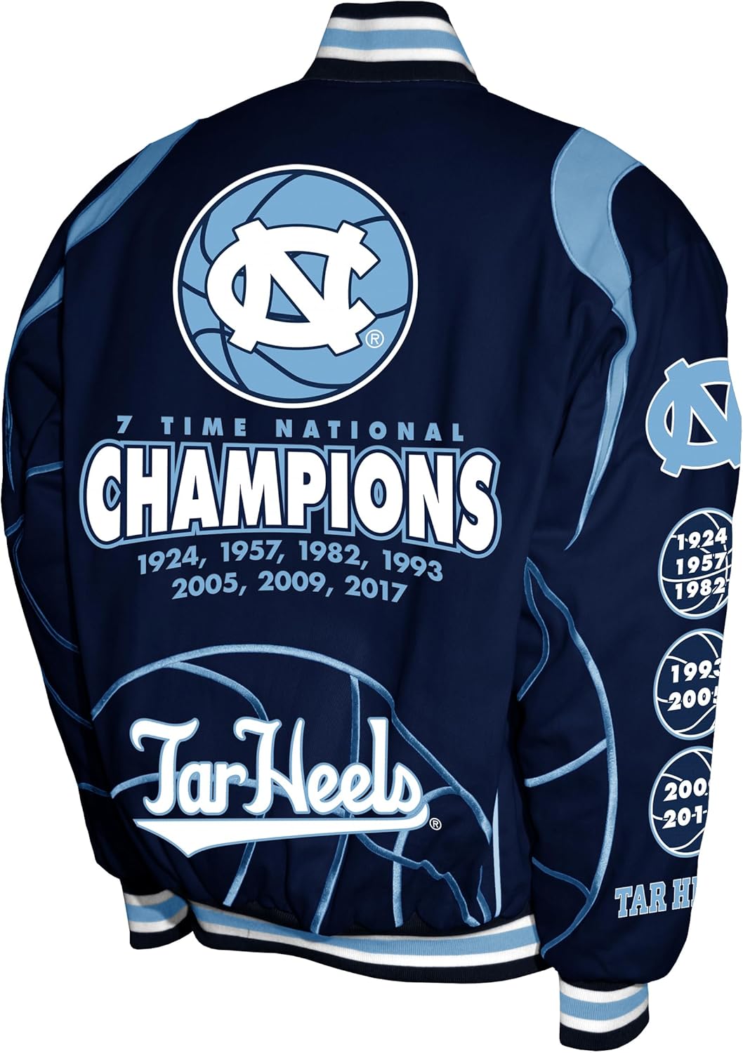 Mens College Commemorative Twill Cotton Jacket