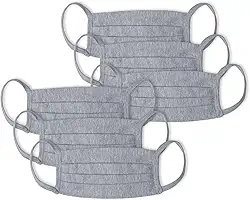 Kit 6 Máscaras Algodão, Mash, Unissex