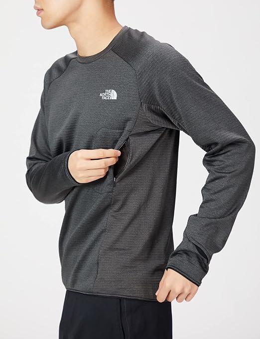 Amazon | [ザノースフェイス] サーマルバーサグリッドクルー メンズ