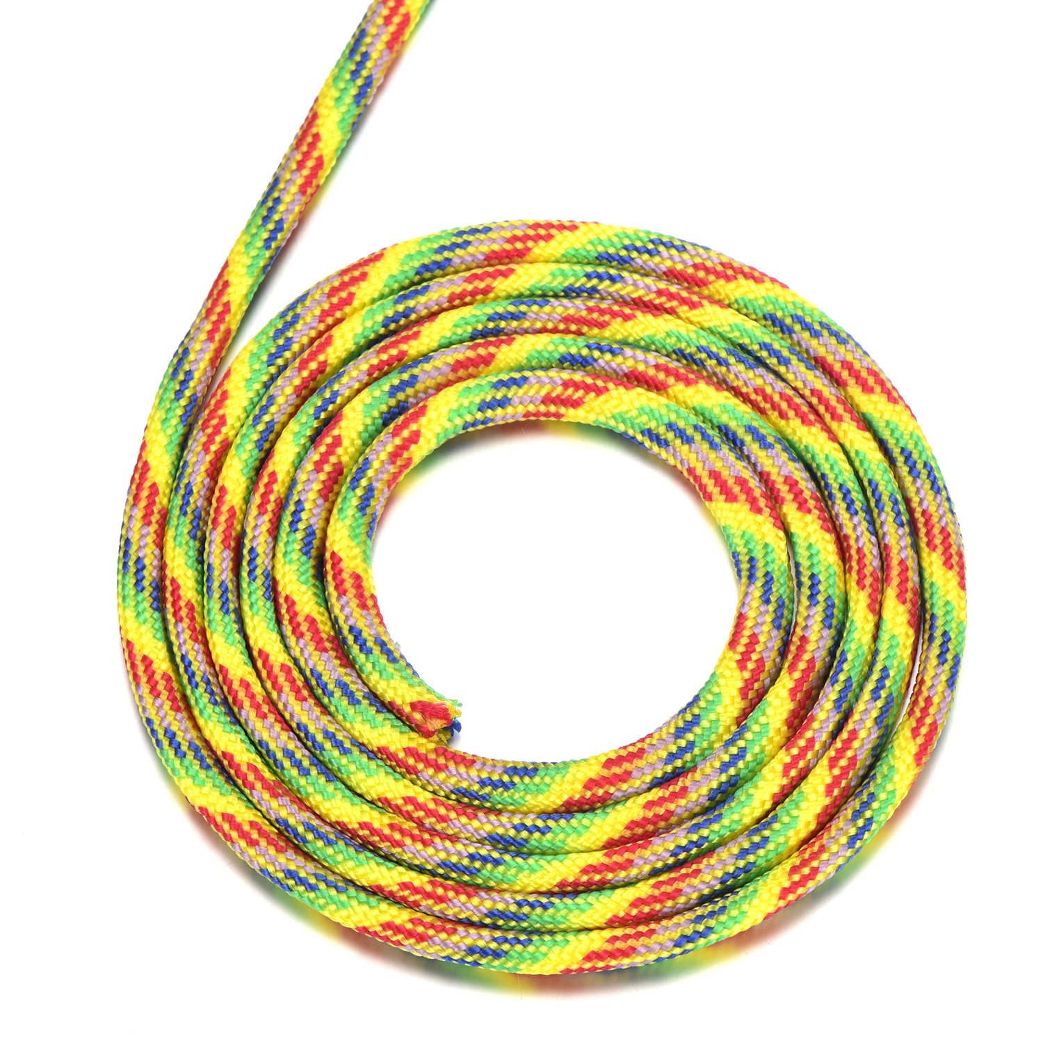 DonDon Corda Paracord in Nylon Lunga 30 Metri per bricolage e attività all'Aria Aperta Spessore 4 mm 7 Fili