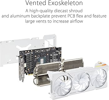 ASUS TUF Gaming NVIDIA GeForce RTX 4070 Ti SUPER BTF White OC