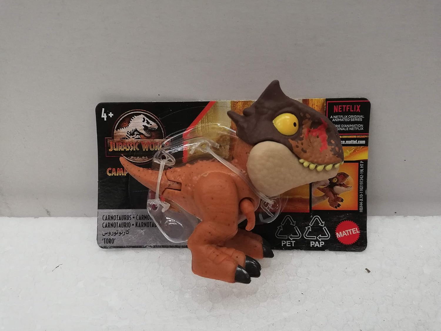 Jurassic World Camp Cretaceous Snap Squad Carnotaurus