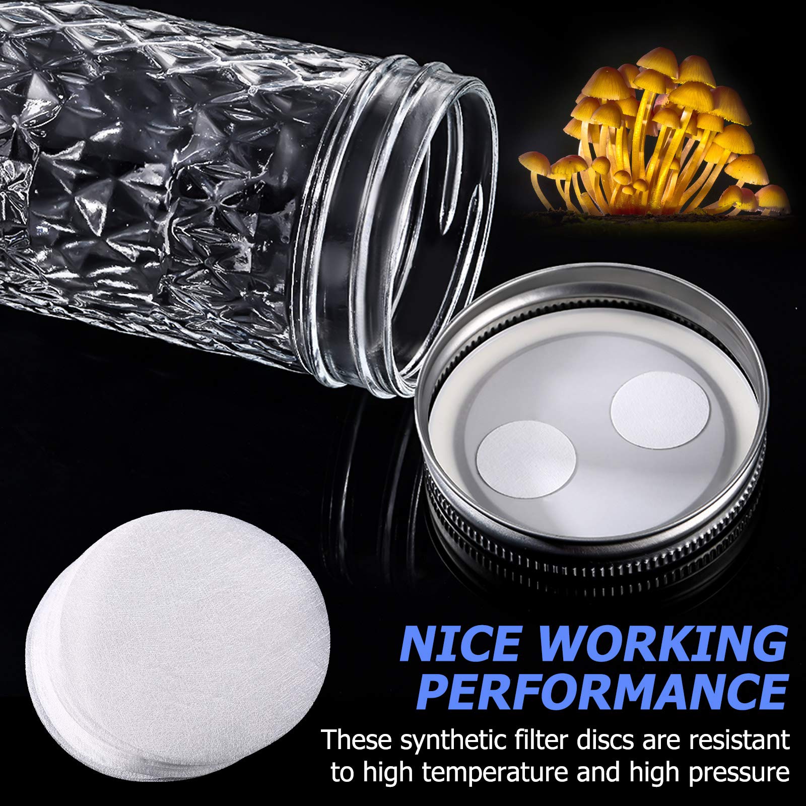 Snapklik.com : Zonon Synthetic Filter Paper Stickers 90 Mm Filter Disc ...