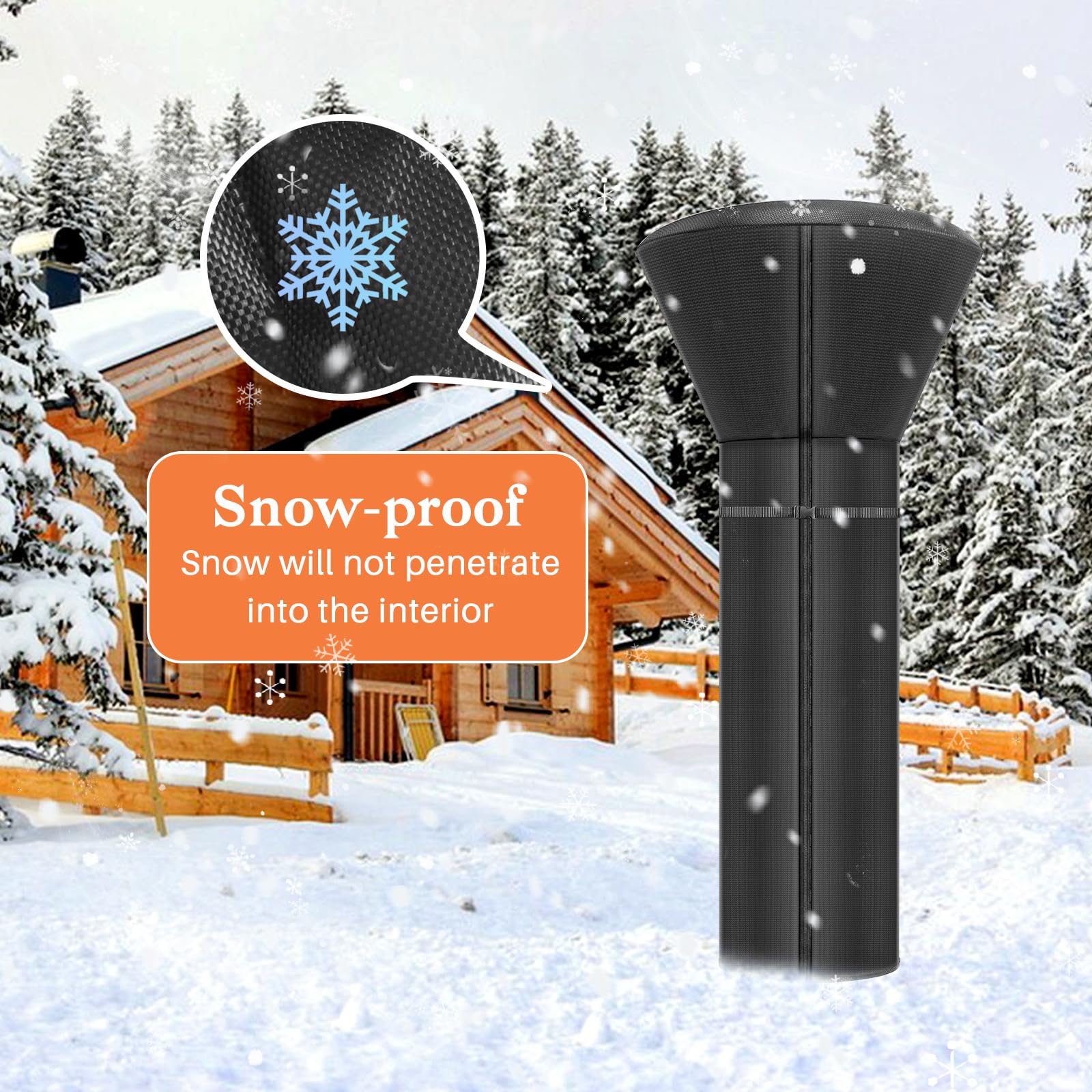 Copertura Per Stufa Da Esterno Enders - Impermeabile, UV Resistente, Con Magnet - Foto 14