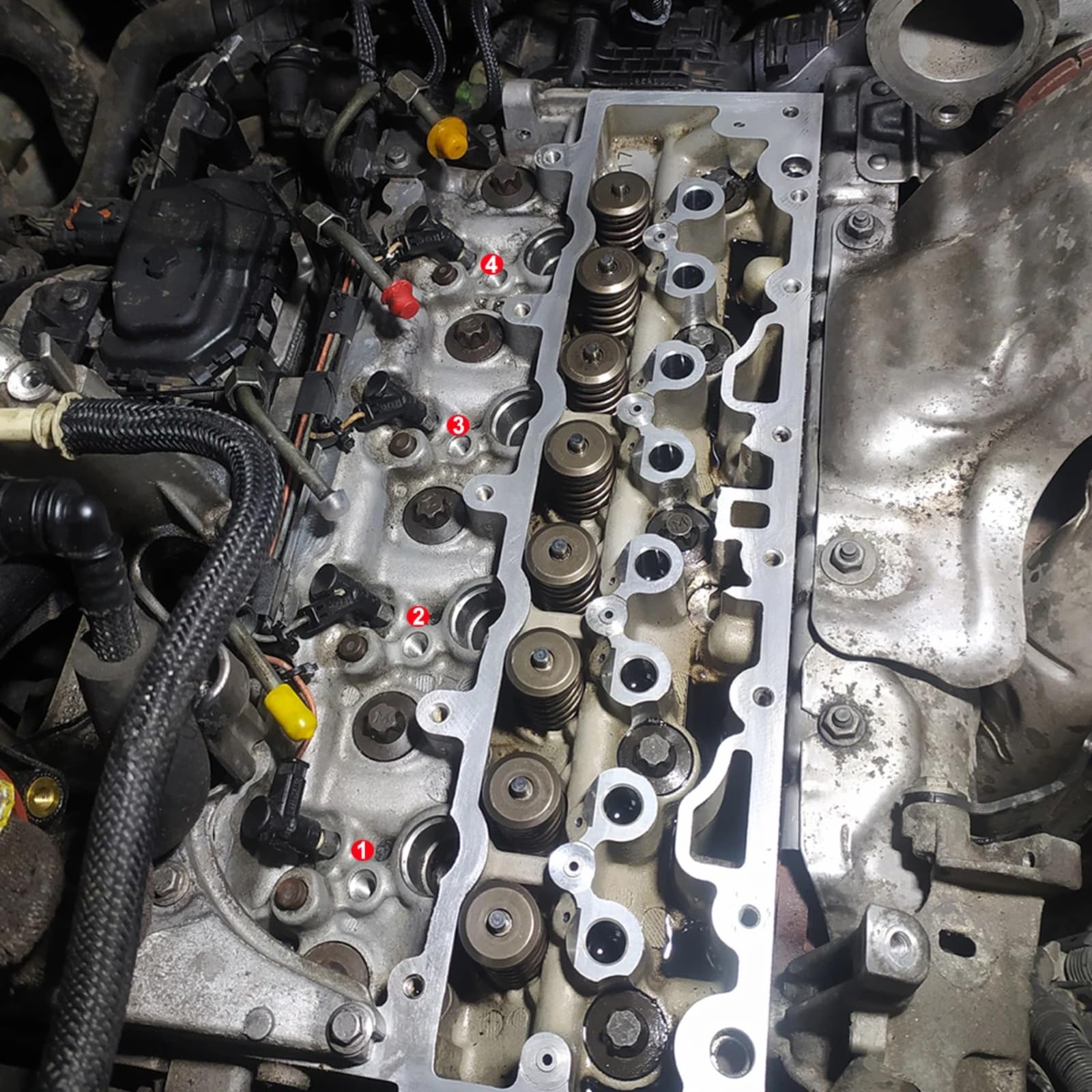 Candelette auto Spina Preriscaldamento Compatibile Con Ford Per Ka + Per Kuga Per Mondeo 2003-2025 Parti Riparazione Preriscaldatore Velocità Candela Accensione