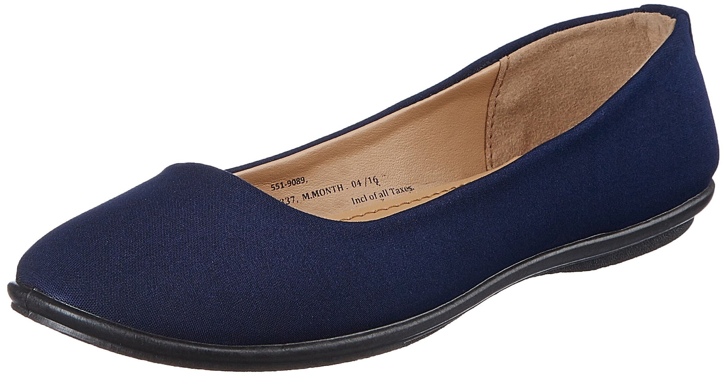 Bata Womens Lycra Dip Sneaker Ballerina (5519089_Blue_3 Uk) (B016ZZ6H32) Amazon Price History, Amazon Price Tracker