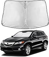 Vista 227 de EcoNour Parasol para Subaru Crosstrek 2013-2015 2016 2017, visera solar para parabrisas delantero y ventana, bloqueador de calor UV y protector