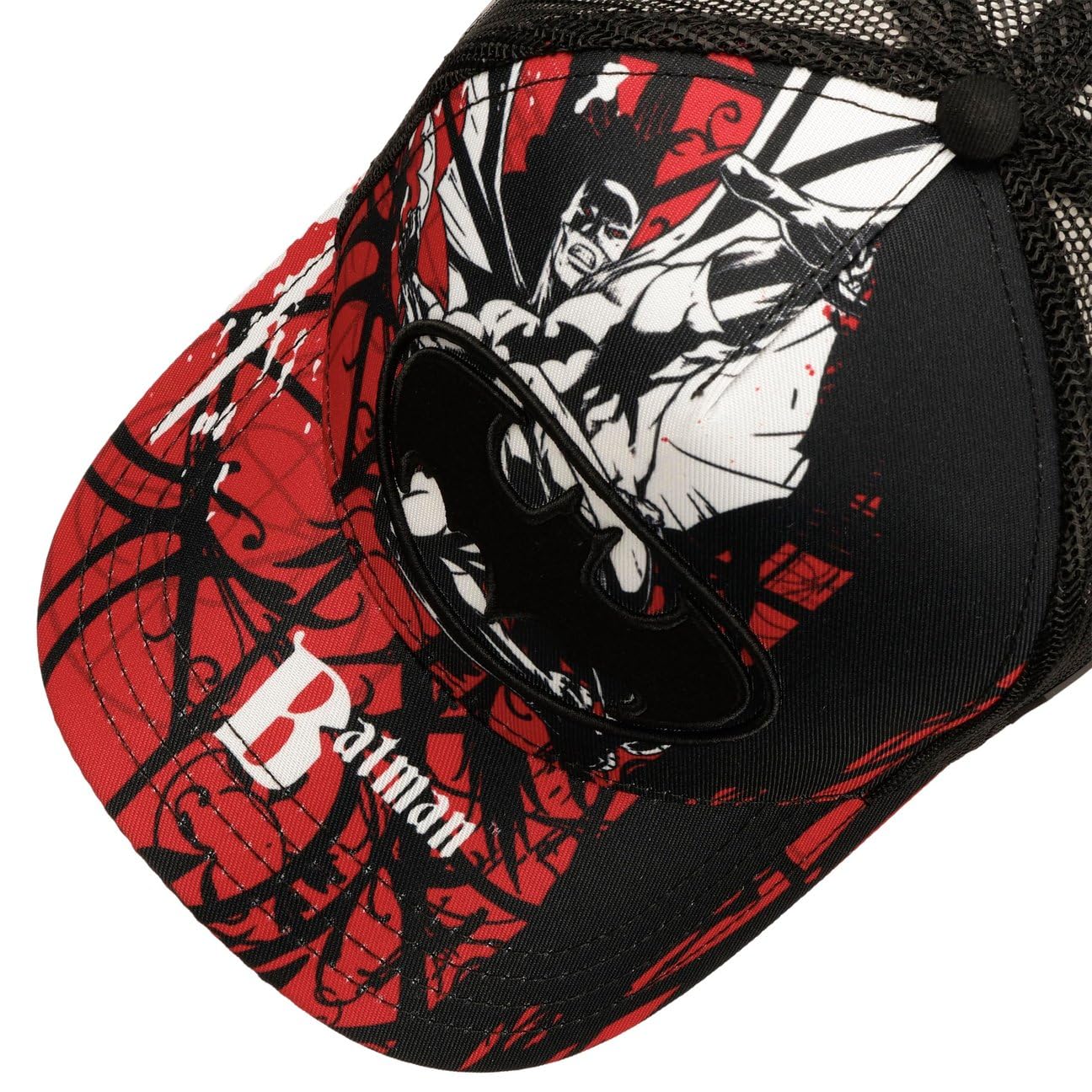 Capslab Gorra Trucker DC Comics Mujer/Hombre - Camionero de Beisbol Malla Snapback, con Visera Verano/Invierno Primavera Verano Otoño Invierno