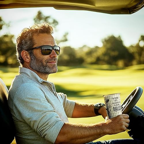 Miniatura 4 de Fancyfams Divertidos regalos de golf para hombres, vaso de acero inoxidable de 20 onzas, regalo único para el día del padre, cumpleaños, papá de