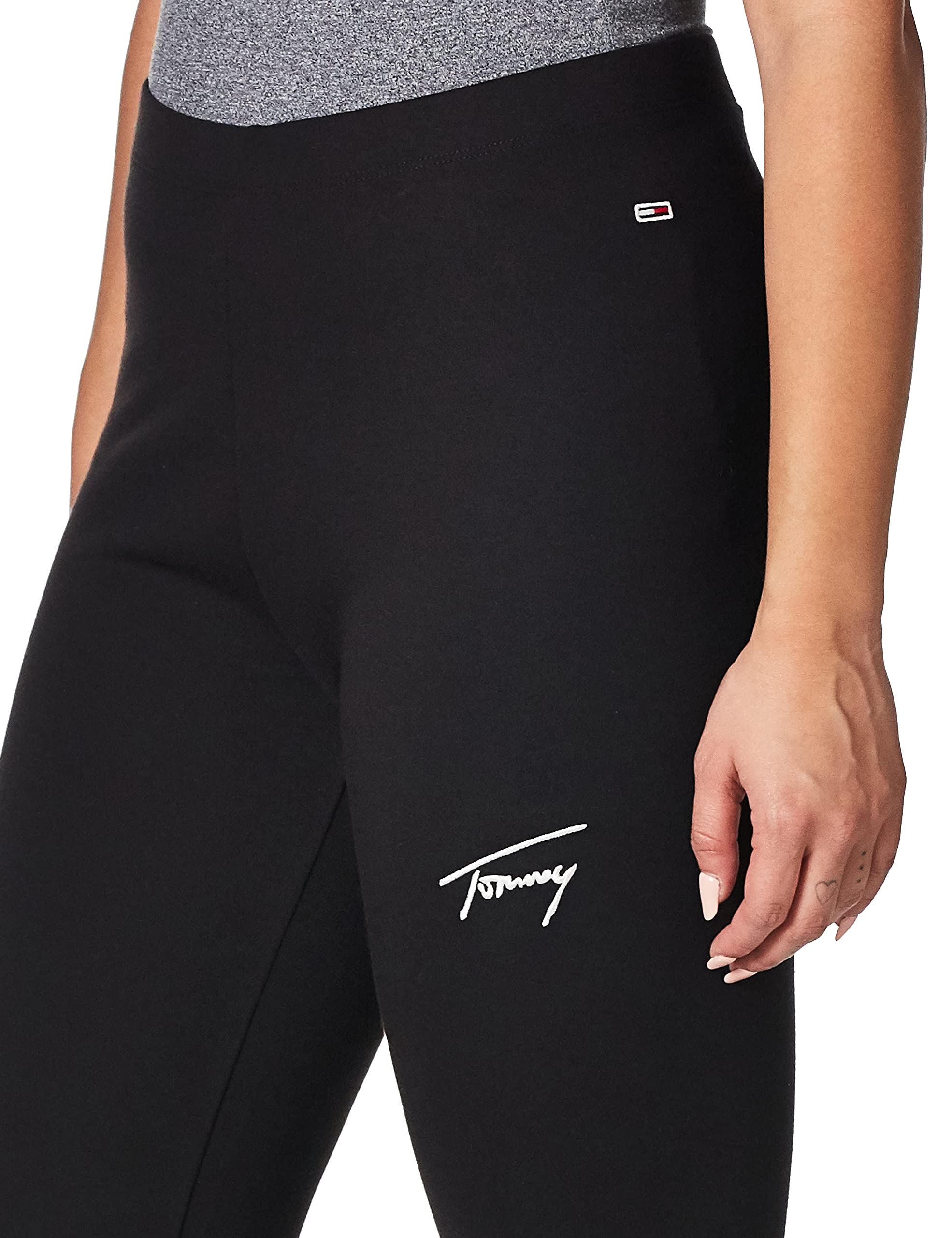 Tommy Hilfiger - Tjw Tommy Signature Legging Dw0dw13758, Leggings Donna