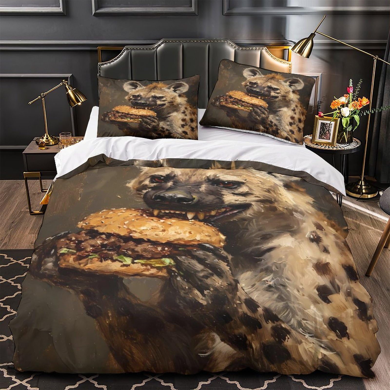 Housse de couette montgolfière grand format pour des nuits romantiques et douces en couple