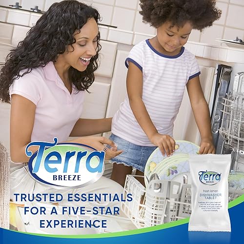 Miniatura 7 de Tabletas para lavavajillas envueltas individualmente  Detergente para lavavajillas  Cápsulas de jabón para platos  Aroma de limón fresco  Limpieza