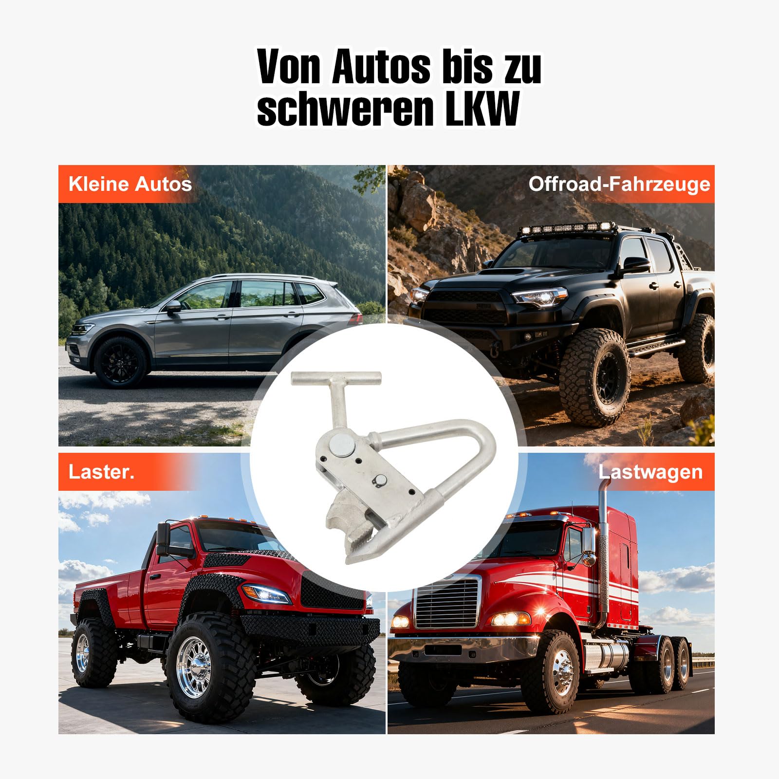 Wulsthalteklammer Wulstniederhalter aus Stahl, LKW Reifenmontage Reifenklemme Wulsthaltezange, für Schwingen-Reifenmontiermaschinen, Reifenmontierhilfe