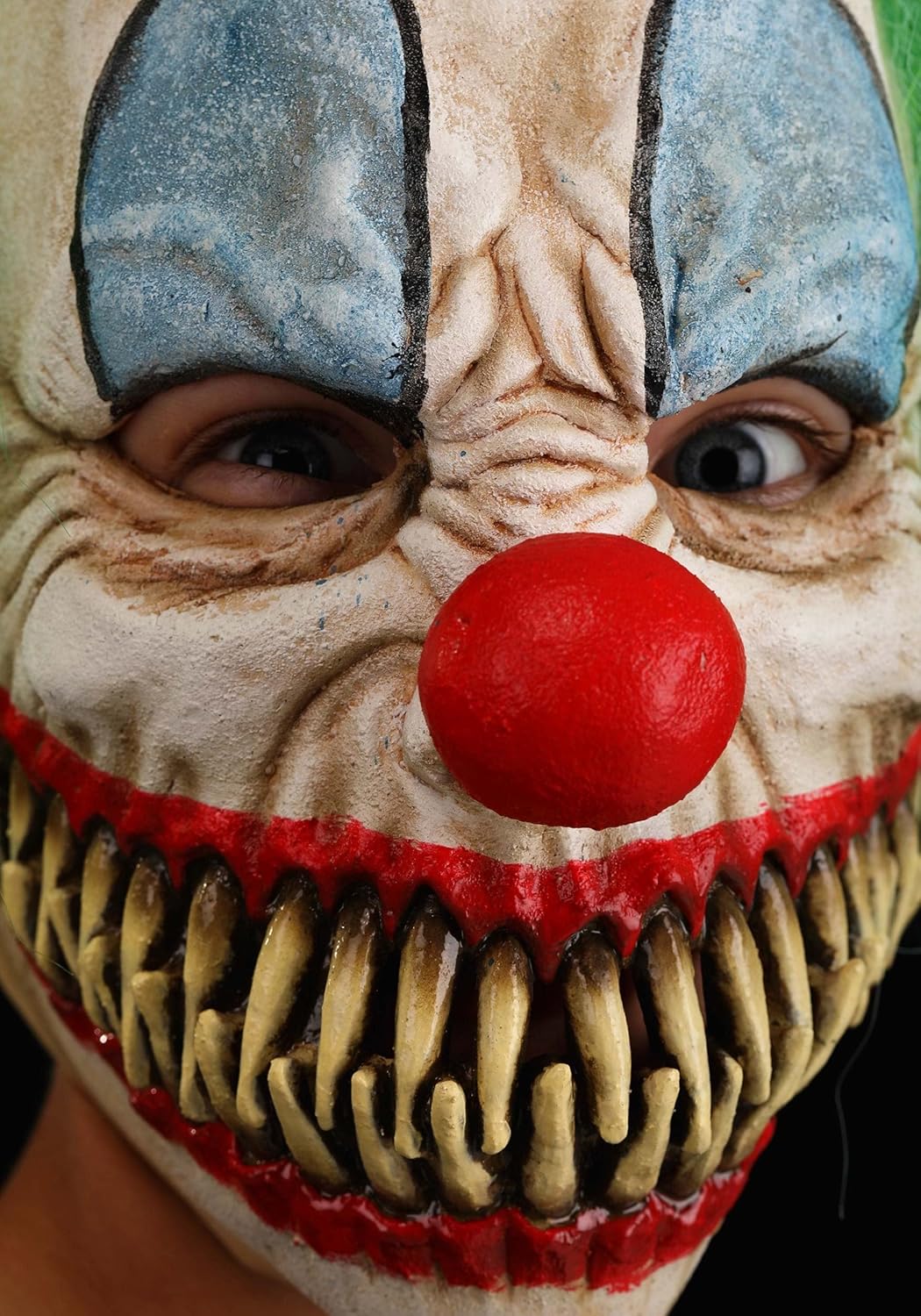 Immortal Masks Vissago Latex Halloween Mask for Adults, Scary Clown Mask for Horror Cosplay Dress-Up - Image 4