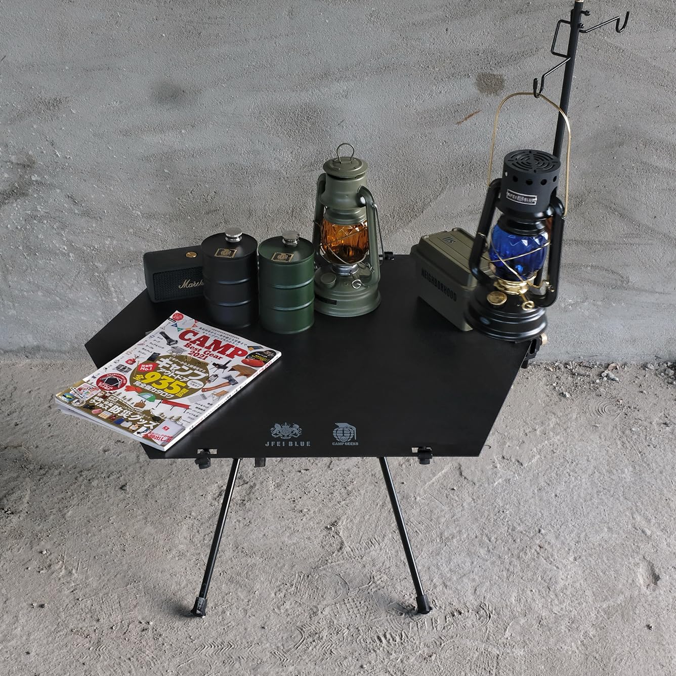Amazon.co.jp: CAMPGEEKS アウトドアキャンプテーブル用アルミ製六角天