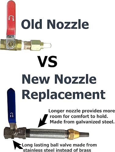 Miniatura 6 de SandBlaster Boquilla Pistola con soporte válvula  Punta larga duración Acero