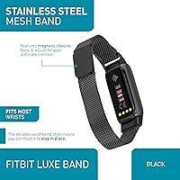 Vista 4 de WITHit Correa de diseño compatible con Fitbit Luxe