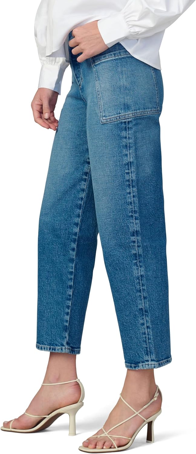 Joe's Womens The Pheobe Patch Pocket Barrel Leg Jean - Image 2