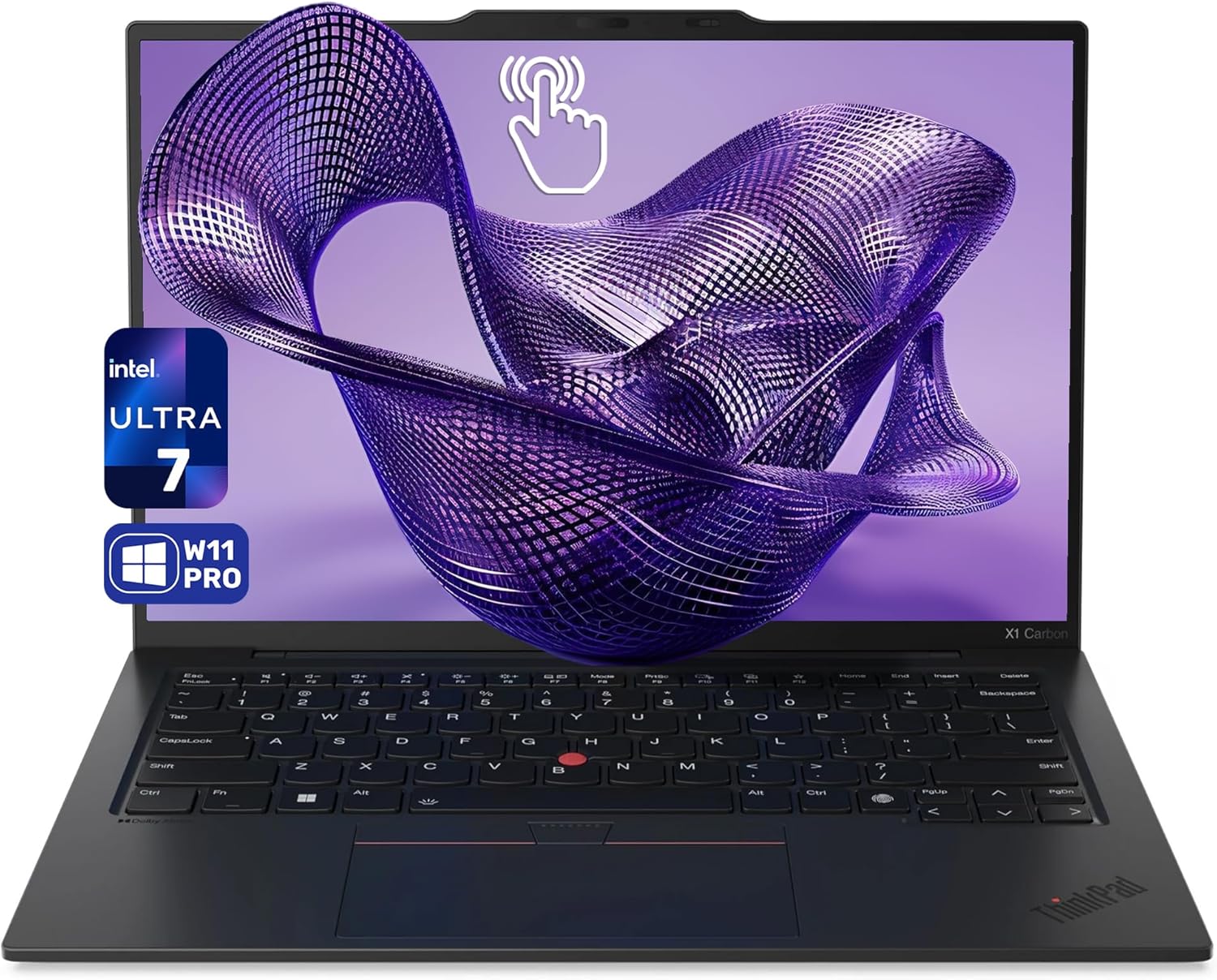 Lenovo ThinkPad X1 Carbon Gen12 Laptop, Intel Ultra 7 165U, 32 GB LPDDR5X RAM, 2…