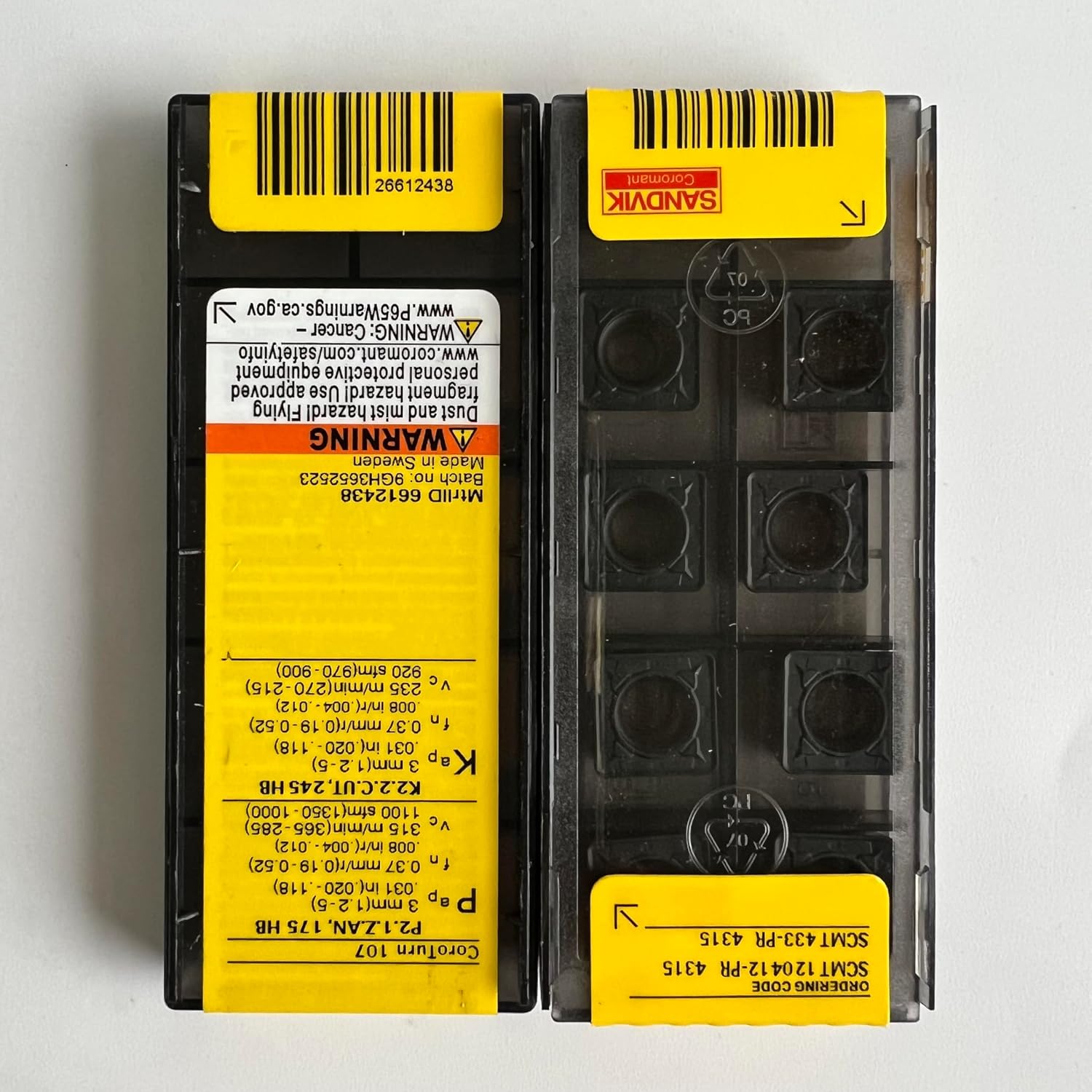 Generisch SCMT120412-PR 4315 Carbide Blades Pack of 10