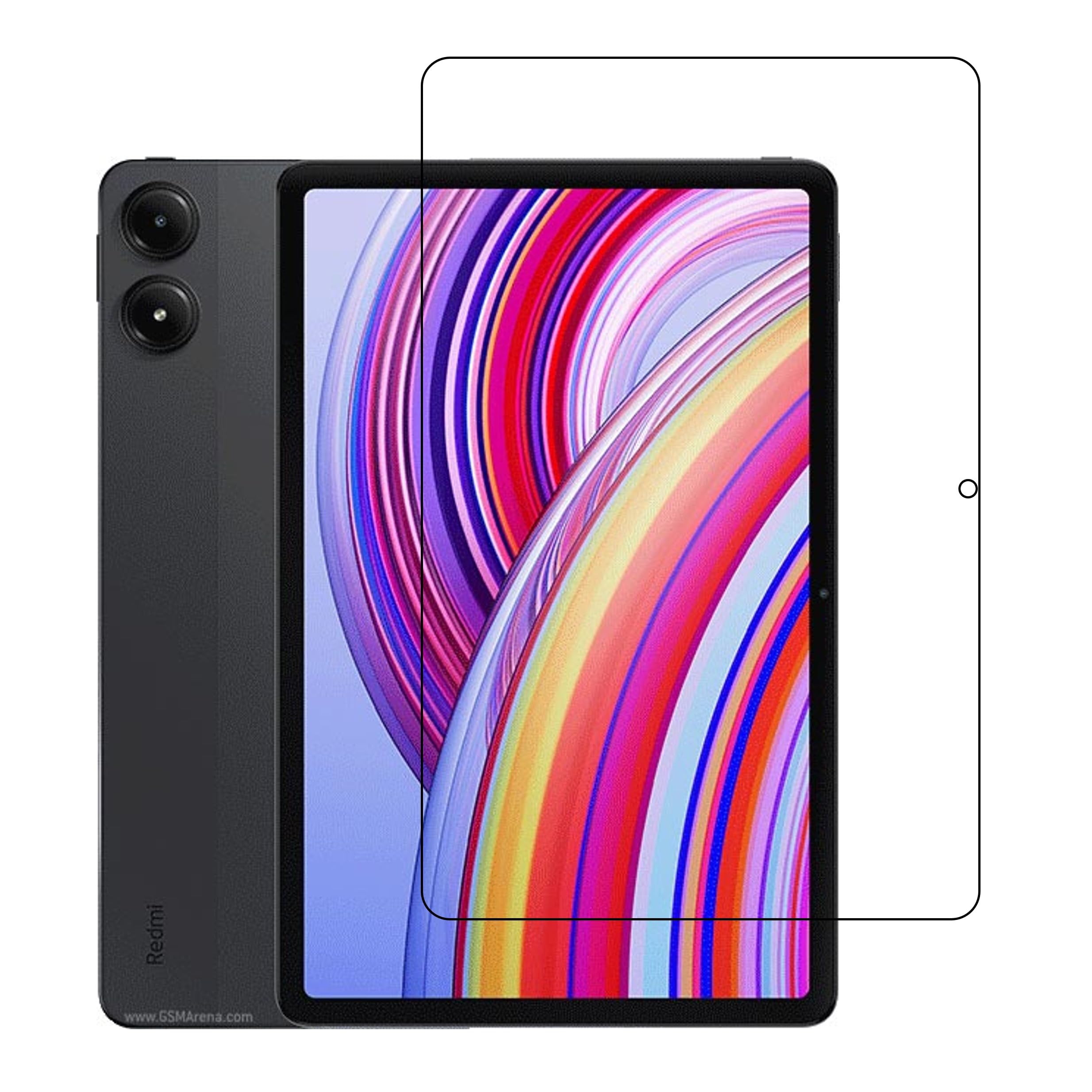 DVTECH® Tablet Screen protector Compatible With Xiaomi Redmi Pad Pro 5G 9H Flexible Unbreakable (Flexible Screen Protector) (B0DBDPN1VV) Amazon Price History, Amazon Price Tracker