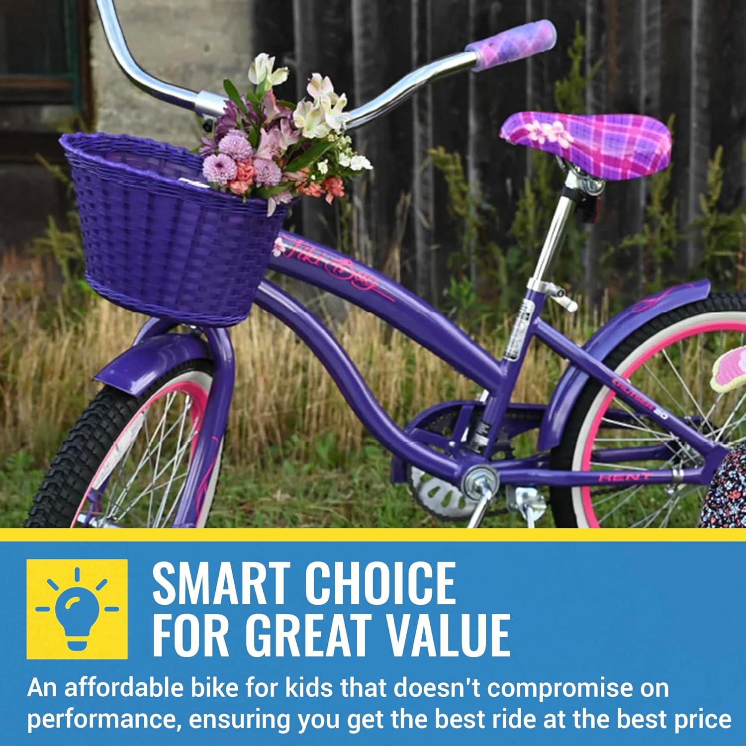 Kent Tiki Bay Kid's Cruiser Bike, 20"