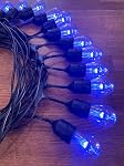 48ft Outdoor Patio String Lights with S14 LED Bulbs, Warm White & RGB Remote Control Color Changing, Waterproof Commercial Grade, Energy Efficient, Outdoor Living, Backyard Lights