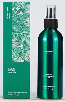 Rice Sake Series Biome Repair Balancing Glow Mist, Hydrating Face Spray with Reviving Formula that Moisturizes & Tones Skin, Travel-Safe Hydration Mist Suitable for All Skin Types
