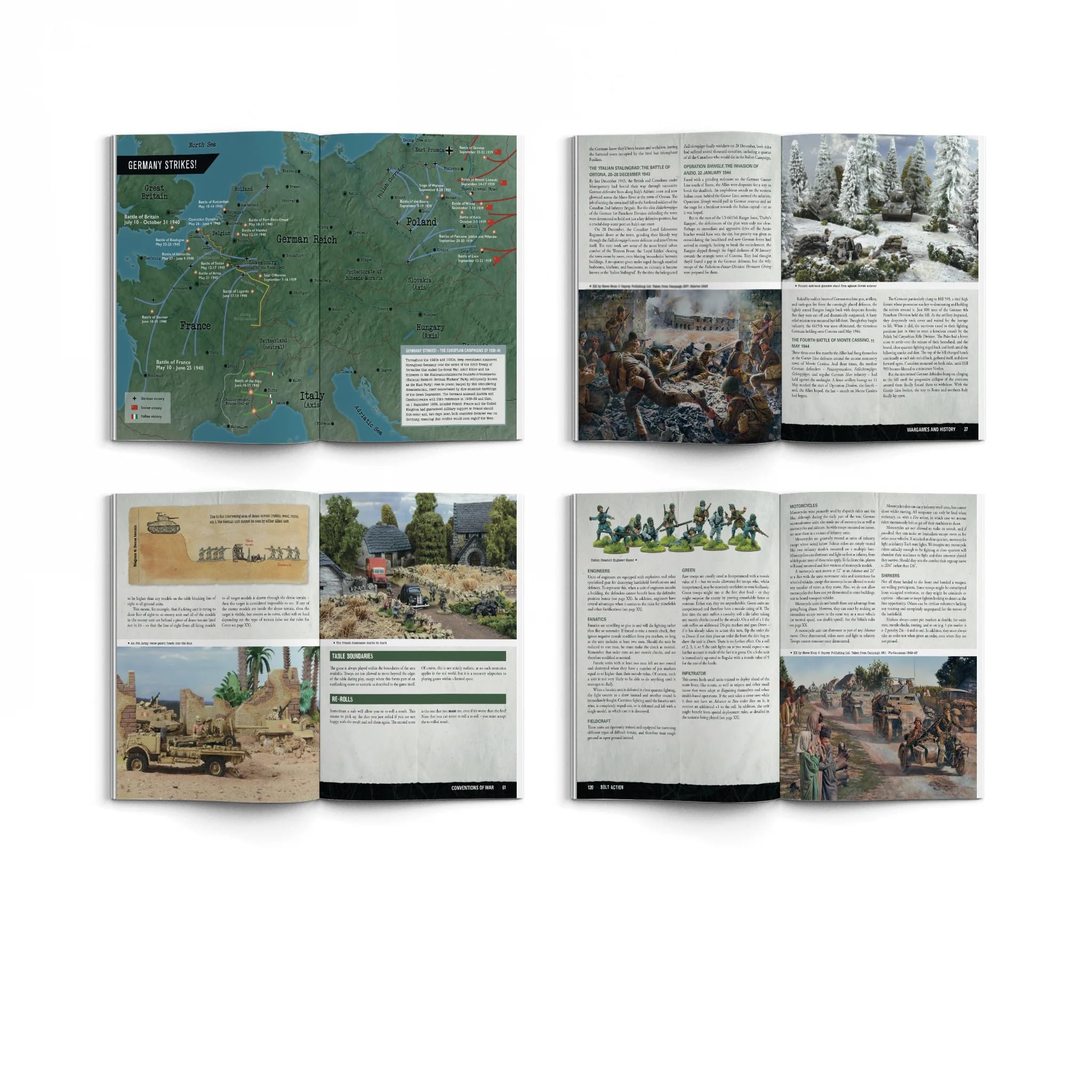 Warlord Games Island Assault – Bolt Action Troisième édition Starter Set – 28 mm Jeu de stratégie de combat de la Seconde Guerre mondiale pour 2 joueurs ou plus utilisant des figurines