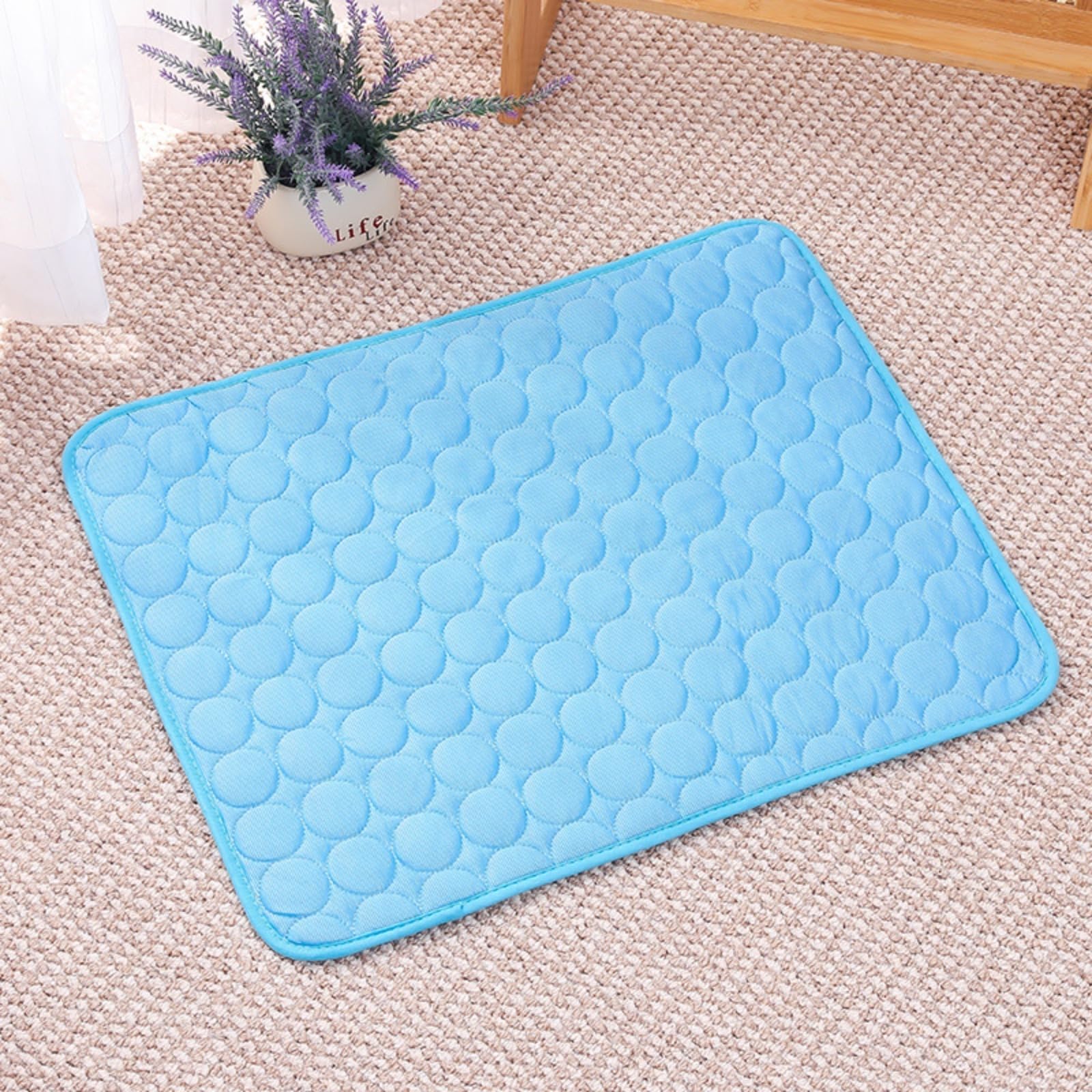 Générique Kühlmatte für Hunde, Pet Cooling Mat, wasserdicht und leicht zu reinigen, geeignet für kleine und große Haustiere, Frischematte für Katzen