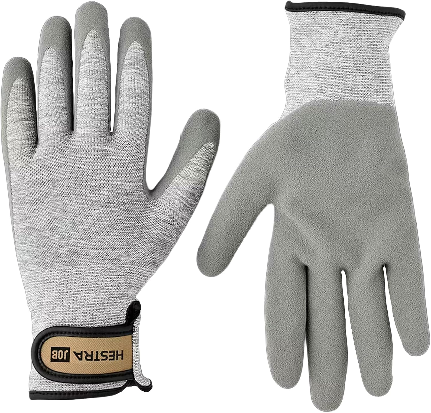 Hestra Job Verde Flex, Gardening Gloves with Latex Grip, Breathable, Seamless High Dexterity for Planting & Yard Work