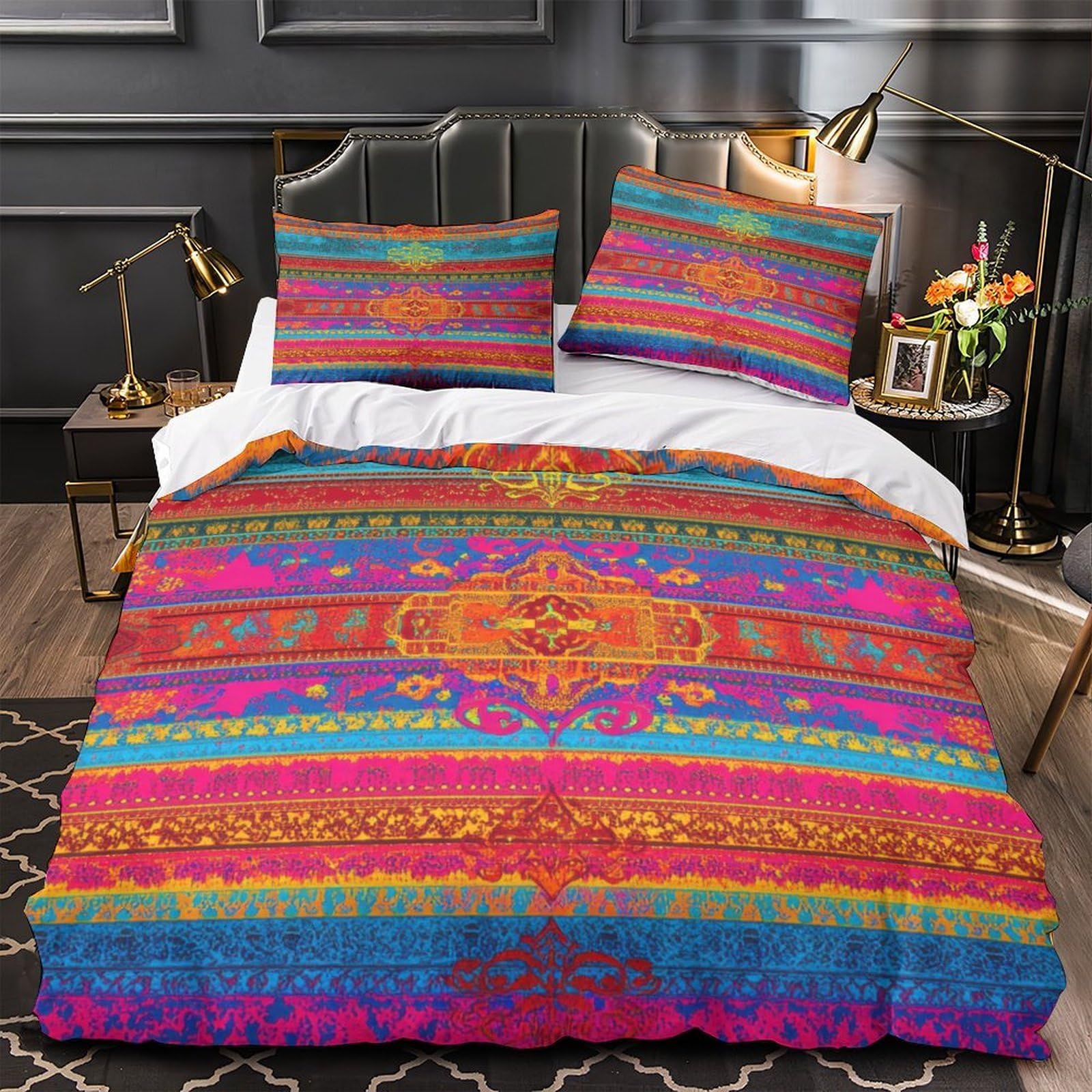 Housse de couette aquarelle botanique pour transformer votre chambre en cocon