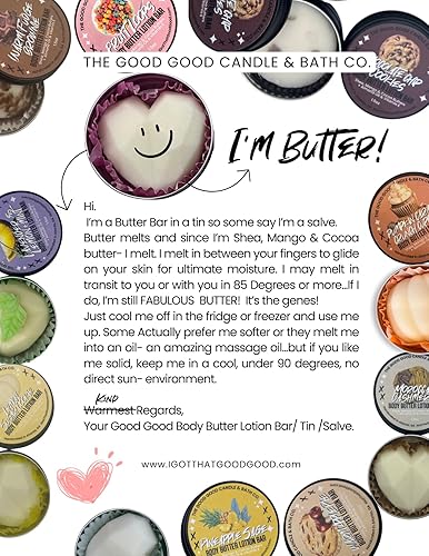 Miniatura 5 de Barra de loción de manteca de karité (brownie de dulce de azúcar caliente) 1.5oz