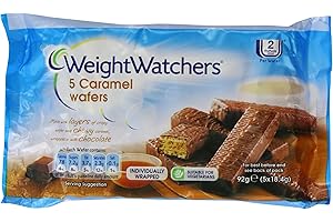 Weight Watchers 5 Caramel Bremner Wafers 92g Value Pack