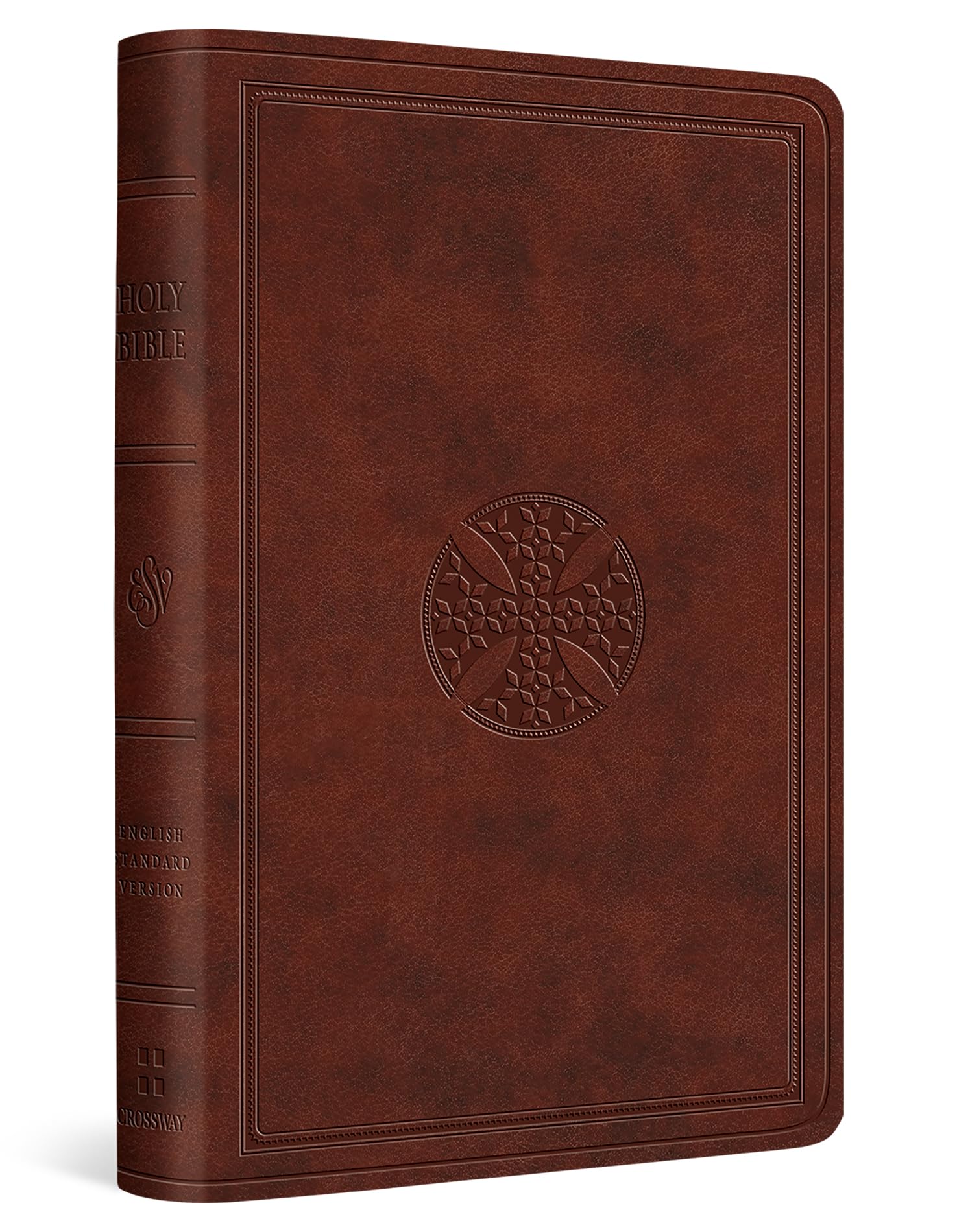 ESV Value Compact Bible (TruTone, Chestnut, Mosaic Cross Design): Holy Bible, English Standard Version