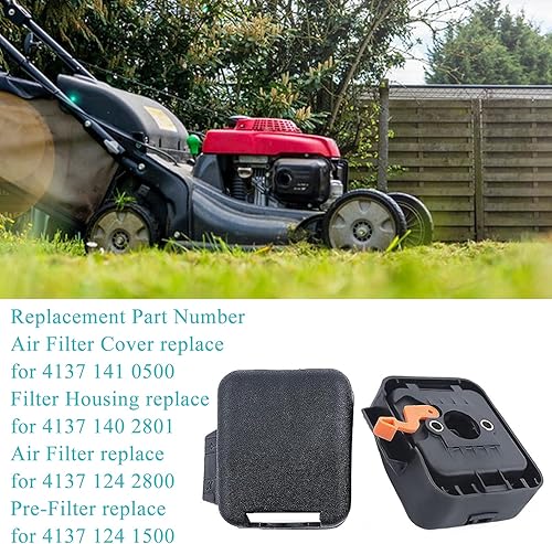 Miniatura 4 de Atunee Cubierta del filtro de aire Asamblea de carcasa para Stihl FS75 FS80 FS85 BG75 HL75K HT70 HT75 HS75 HS75 HS80 HS85 FC75 FC85 SP80 SP85 KM85