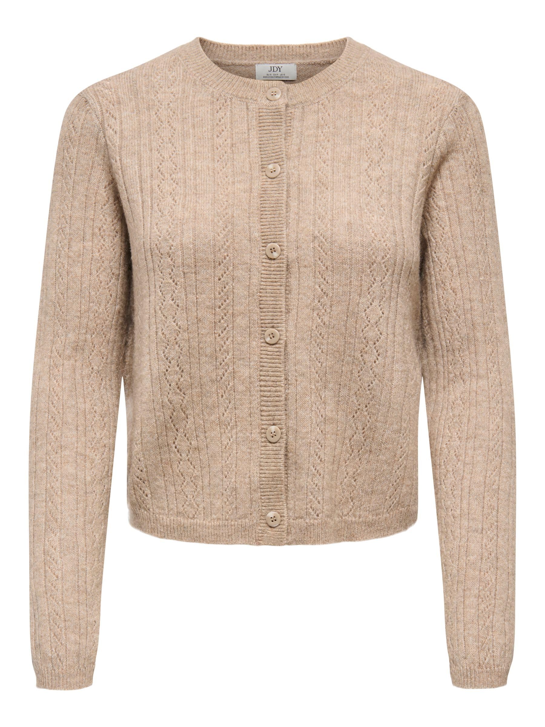 JDY Damen Jdyapril Life L/S O-Neck Cardigan KNT Jdyapril Life L/S O-Neck Cardigan KNT (1er Pack)