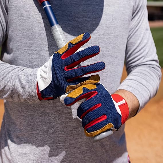 Marucci Blacksmith Full-Wrap Baseball Batting Gloves