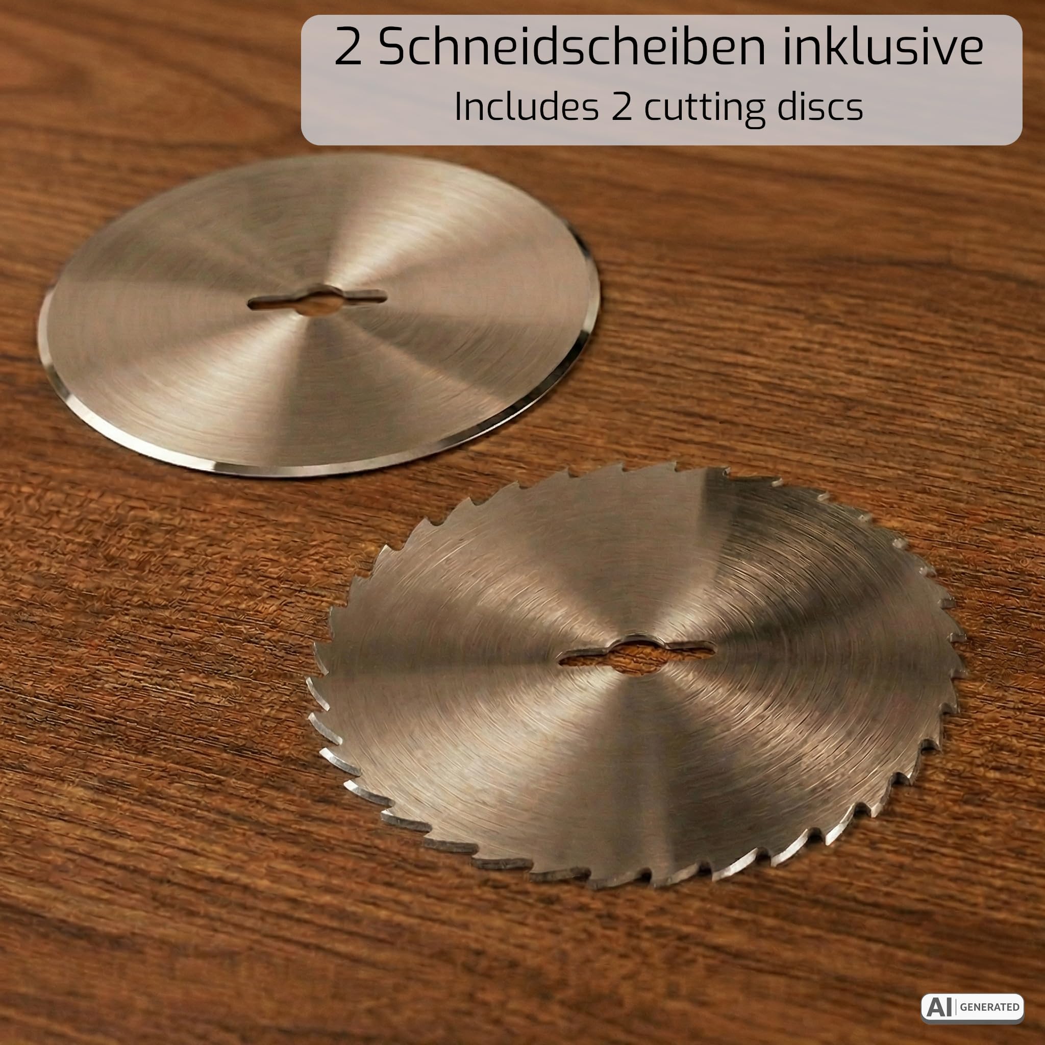 SARO Dönermesser elektrisch Ø 100 mm 2 Klingen glatt gezahnt Schnittstärke 0–8 mm 2,85 m Kabel Modell ED 100