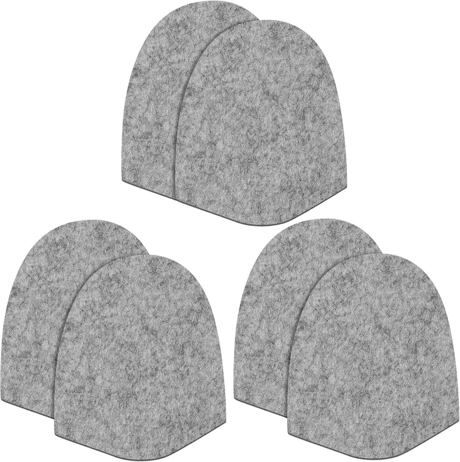 3 Pairs Bowling Shoe Slide Sole Bowling Accessories Replacement Felt Shoe Slide Pads for Men Women, One Size