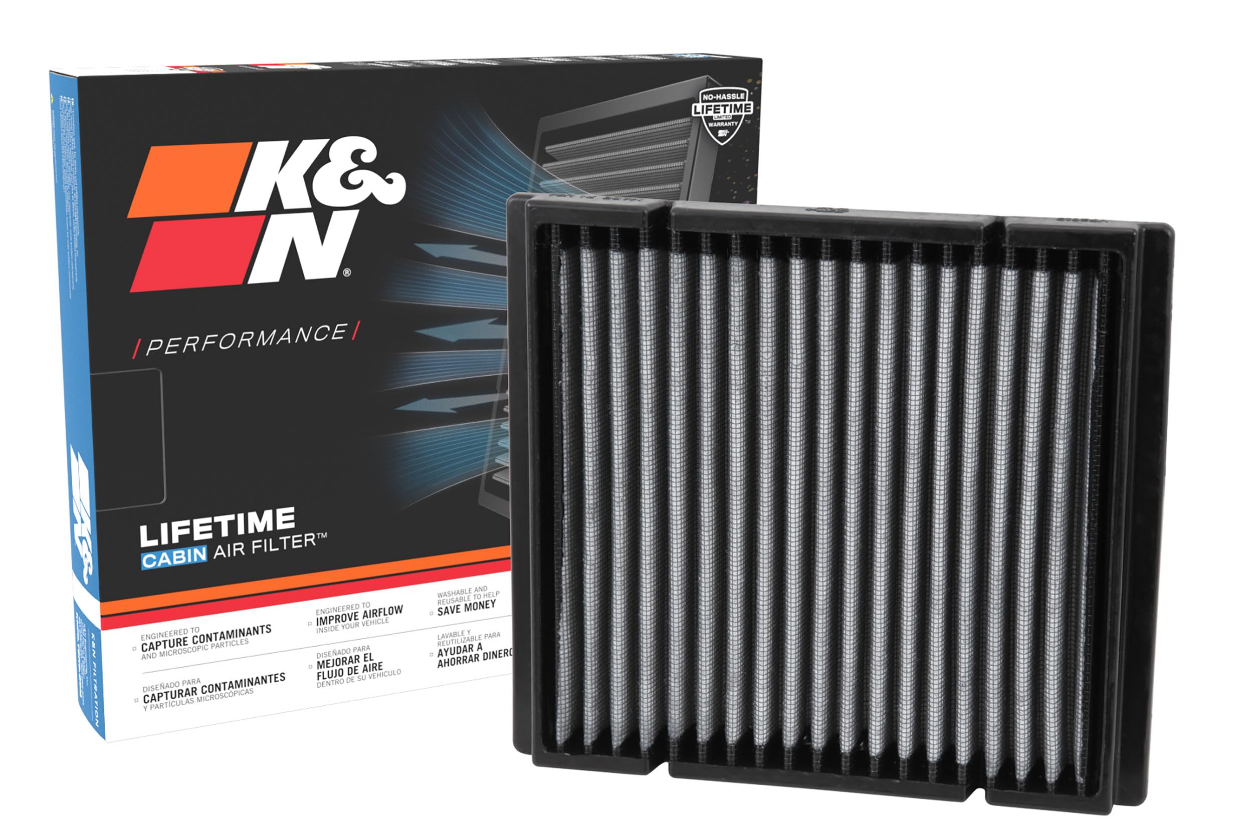 K & N VF2019 Filtro de Aire del Habitáculo Coche