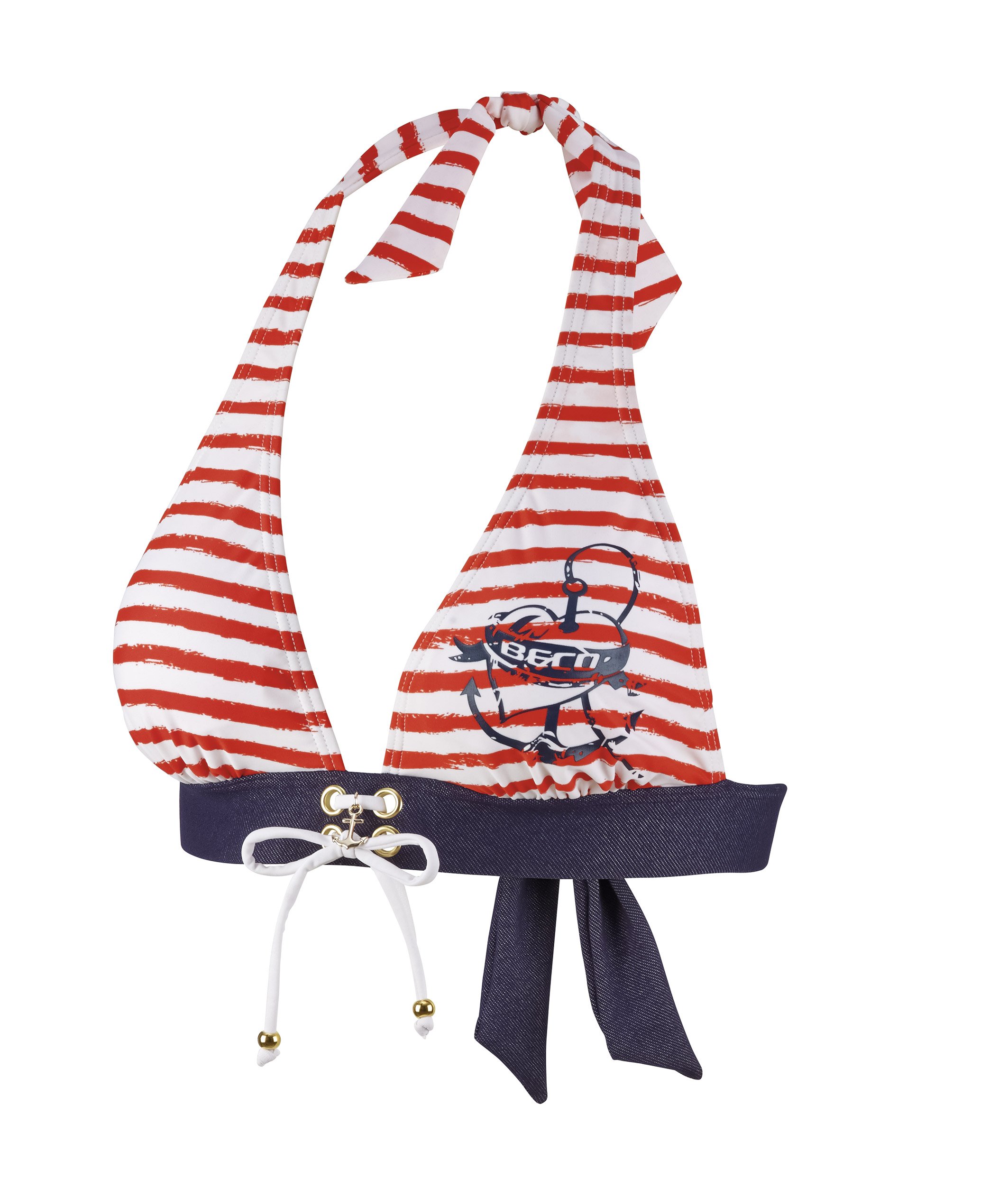 Beco Women's Bikini Top, C-Cup Sailors Romance Bikini Top