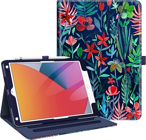 Miniatura 14 de Fintie - Funda para iPad de 9ª / 8ª / 7ª generación (2021/2020/2019) de 10.2 pulgadas - [Protección de esquinas] Funda con soporte de visualización