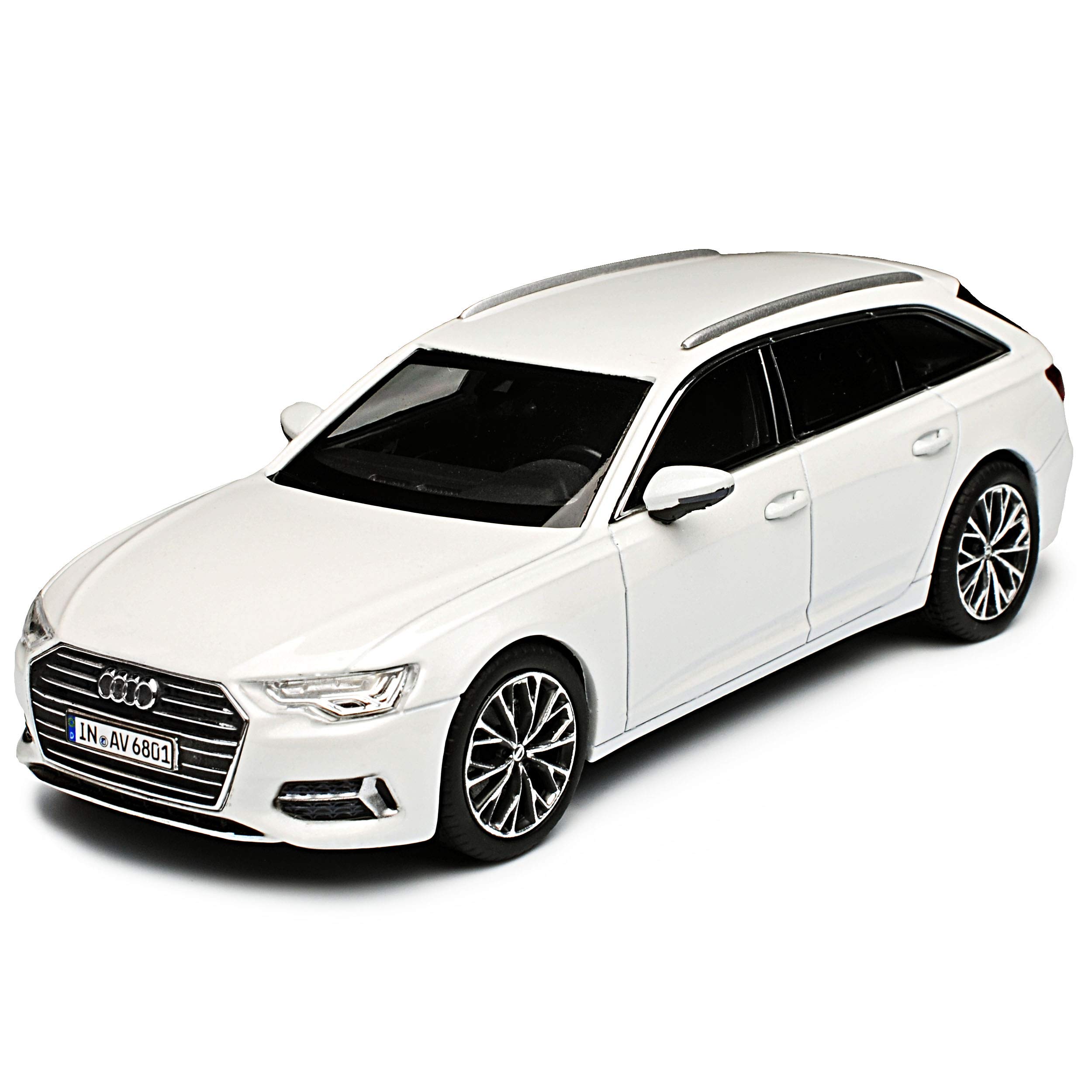 Generisch A*u*d*i A6 C8 Avant Kombi Gletscher Weiss Modell Ab 2018 1/43 i-Scale Modell Auto